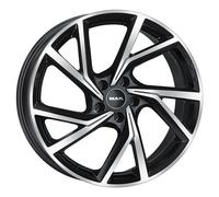 LLANTAS MAK KASSEL PARA SAAB 7.5x17 5x110 BLACK MIRROR W88