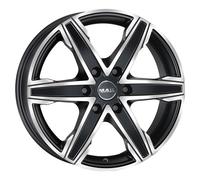 LLANTAS MAK KING6 PARA MERCEDES-BENZ 9x20 6x114,3 ICE BLACK 9ZM
