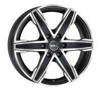 MAK Llantas KING6 para Renault 8x18 6x114,3 Ice Black XAR
