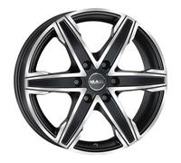 LLANTAS MAK KING6 PARA NISSAN NP 300 N1 8X18 6X114,3 ICE BLACK Y32