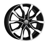 LLANTAS MAK KOLN PARA VOLKSWAGEN 8.5x20 5x112 BLACK MIRROR B9U