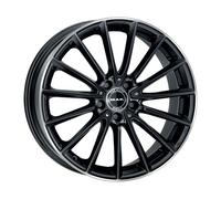 Llanta aluminio MAK KOMET 19" 8J 5x112 ET 48 66.6 GLOSS BLACK MIRROR RING