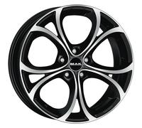 LLANTAS MAK LARIO PARA ALFA ROMEO GIULIA 9X18 5X110 BLACK MIRROR JB1