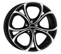 LLANTAS MAK LARIO PARA OPEL ASTRA TWIN TOP 8X18 5X110 BLACK MIRROR EDK