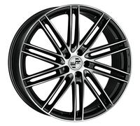 LLANTAS MAK LEIPZIG PARA PORSCHE CAYENNE V6 9.5X22 5X130 BLACK MIRROR O8N