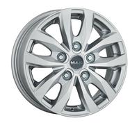 MAK Llantas Load 5 para Renault Mégane IV 7x17 5x114,3 Plateado EA7