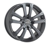LLANTAS MAK MAGMA PARA FIAT 500 6.5X16 4X098 MATT TITAN N4O