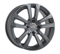LLANTAS MAK MAGMA PARA FORD ECOSPORT 6X15 4X108 MATT TITAN WTG