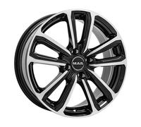 LLANTAS MAK MAGMA PARA KIA RIO 6X15 4X100 BLACK MIRROR NA6