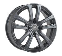 LLANTAS MAK MAGMA PARA FIAT GRANDE PUNTO 6.5X16 4X100 MATT TITAN XTM