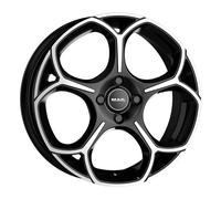 LLANTAS MAK MONZA PARA OPEL ASTRA GTC 7.5X18 5X110 BLACK MIRROR AD3