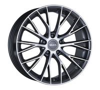 LLANTAS MAK MUNCHEN PARA TOYOTA AVENSIS 8.5X19 5X112 GUN MET-MIRROR FACE KN9