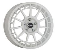 LLANTAS MAK NTT PARA CHEVROLET AVEO 7.5X18 4X100 GLOSS WHITE 9VJ