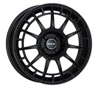 LLANTAS MAK NTT PARA OPEL MERIVA 7.5X18 4X100 GLOSS BLACK DKF