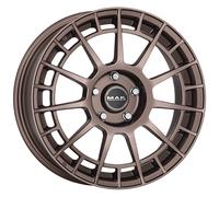LLANTAS MAK NTT PARA RENAULT MODUS 7.5X18 4X100 MATT BRONZE P2L