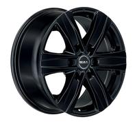 LLANTAS MAK STONE 6 PARA NISSAN 8.5x20 6x114,3 GLOSS BLACK LSU