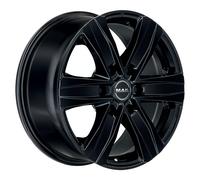 LLANTAS MAK STONE 6 PARA TOYOTA HILUX 2WD N1 8.5X20 6X139,7 GLOSS BLACK KTP