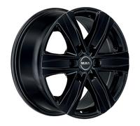LLANTAS MAK STONE 6 PARA TOYOTA HILUX 4WD M1 8X18 6X139,7 GLOSS BLACK 10W