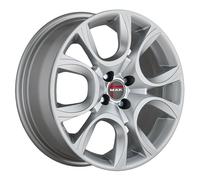 LLANTAS MAK TORINO W PARA FIAT QUBO 7X17 4X98 SILVER KEI