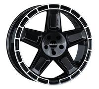 LLANTAS MAK TREK PARA VOLVO EX30 CROSS COUNTRY 2 2025 9X20 5X108 GLOSS BLACK MI