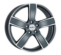 LLANTAS MAK TURISMO-FF PARA PORSCHE PANAMERA - 4 - 4S - 4E 9.5X20 5X130 GUN MET