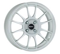 LLANTAS MAK XLR PARA FIAT GRANDE PUNTO 7.5X18 4X100 GLOSS WHITE T02