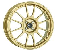 LLANTAS MAK XLR PARA CHEVROLET AVEO 7.5X18 4X100 GOLD 3JK