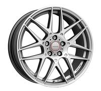 LLANTAS MOMO COMPETIZIONE 8X18 5X112 MATT TITAN SILVER POLISHED U2X