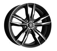 LLANTAS MOMO FAST 7,5X17 5X112 MATT BLACK POLISHED LE9