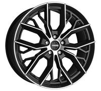 LLANTAS MOMO MASSIMO PARA RANGE ROVER EVOQUE 8X18 5X108 MATT BLACK POLISHED CVX