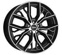 LLANTAS MOMO Massimo PARA RENAULT 7,5x17 5x108 MATT BLACK POLISHED MA8