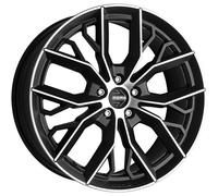 LLANTAS MOMO MASSIMO PARA MG HS 8X18 5X112 MATT BLACK POLISHED CV5