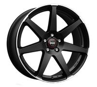 LLANTAS MOMO SEVEN PARA VOLKSWAGEN GOLF VI 8X18 5X112 MATT BLACK POLISHED U UFC