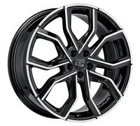 LLANTAS MSW MSW 41 PARA RENAULT MEGANE IV RS 8.5X20 5X114.3 GLOSS BLACK FUL FMH