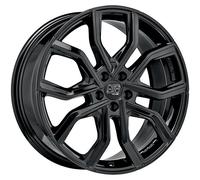 Llanta De Aluminio Msw 41 7.5x19 5x112 Et48 Brillo Negro