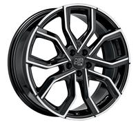 LLANTAS MSW MSW 41 PARA MINI COOPER D 8X19 5X112 GLOSS BLACK FULL POLISHED 8T8