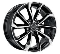 MSW Wheels Llantas MSW 42 para Opel Vectra C 8x19 5x110 Negro Brillo Pulido V0W