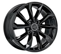 MSW Wheels Llantas de aleación MSW 42 7,5x17 ET27 5x112 Negro brillo