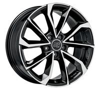 LLANTAS MSW MSW 42 PARA CUPRA TERRAMAR FRENI AKEBONO 8X18 5X112 GLOSS BLACK FUL