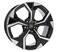 LLANTAS MSW MSW 43 PARA MERCEDES-BENZ EQE SUV 8X19 5X112 GLOSS BLACK FULL P YFT