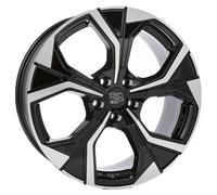 LLANTAS MSW MSW 43 PARA RANGE ROVER EVOQUE 8.5X20 5X108 ET 45 GLOSS BLACK F 2MM