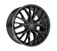 LLANTAS MSW MSW 44 PARA VOLKSWAGEN TIGUAN 2024 8.5X20 5X112 GLOSS BLACK+DIA 1SE