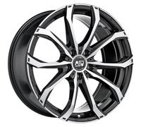 LLANTAS MSW MSW 48 PARA VOLKSWAGEN GOLF VII ALLTRACK 8X19 5X112 GLOSS BLACK FUL