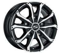 LLANTAS MSW MSW 48 VAN PARA FIAT DUCATO HEAVY M1 7X17 5X130 GLOSS BLACK FUL SM9