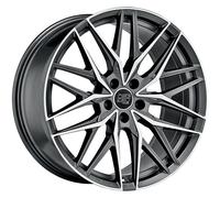 LLANTAS MSW MSW 50 PARA SKODA SUPERB 8X18 5X112 MATT GUN METAL FULL POLISHE X4G