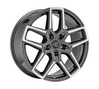 LLANTAS MSW MSW 52 PARA SMART #3 8,5X20 5X108 GLOSS GUN METAL FULL POLISHED MQQ