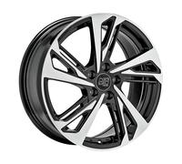 LLANTAS MSW MSW 60 PARA VOLKSWAGEN GOLF VII 7,5X18 5X112 GLOSS BLACK FULL POLIS