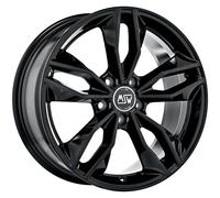 LLANTAS MSW MSW 71 PARA SEAT LEON CUPRA 8X18 5X112 GLOSS BLACK J0Y