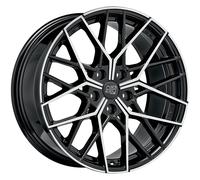LLANTAS MSW MSW 74 PARA CHEVROLET MALIBU 8X19 5X120 GLOSS BLACK FULL POLISHED 1
