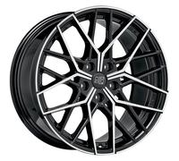 LLANTAS MSW MSW 74 PARA TESLA MODEL 3 8,5X18 5X114,3 GLOSS BLACK FULL POLIS JCF